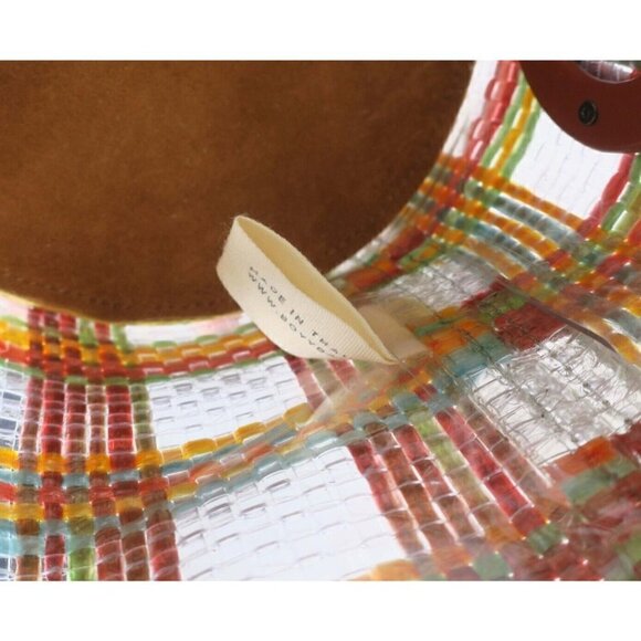 BOYY Bag x M'O Moda Operandi Raffia Woven Bucket Tote Artsy Purse Rare Find! - Picture 9 of 13